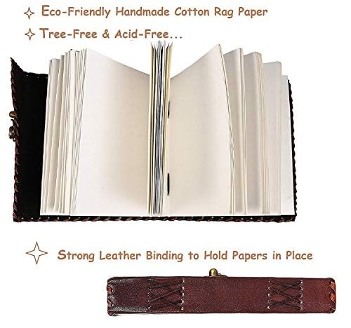 OVERDOSE Hamsa Embossed Journal Leather Diary 6/8
