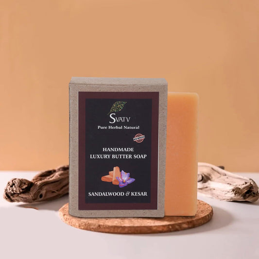 SVATV Sandalwood & Kesar For Men and Women 125gm