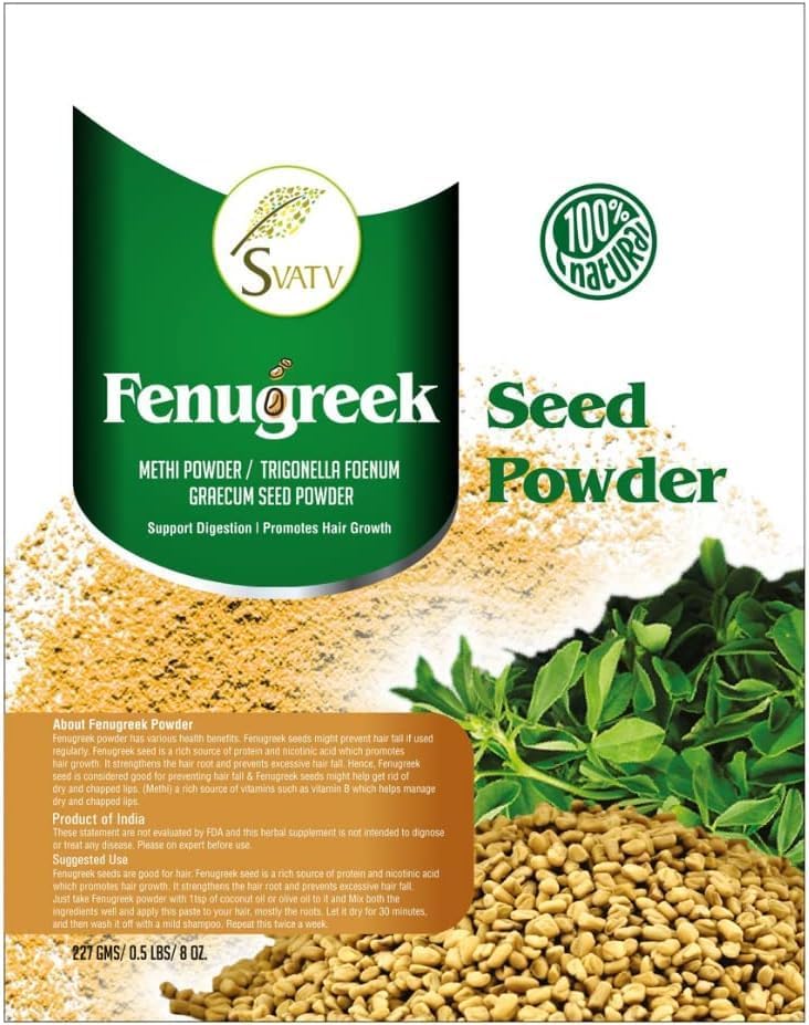 Svatv Fenugreek Powder 227gm (Methi)