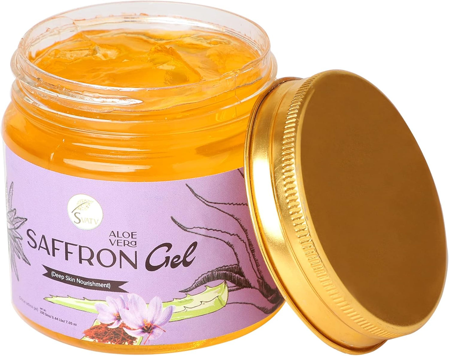Saffron Aloe Vera Gel - 200g
