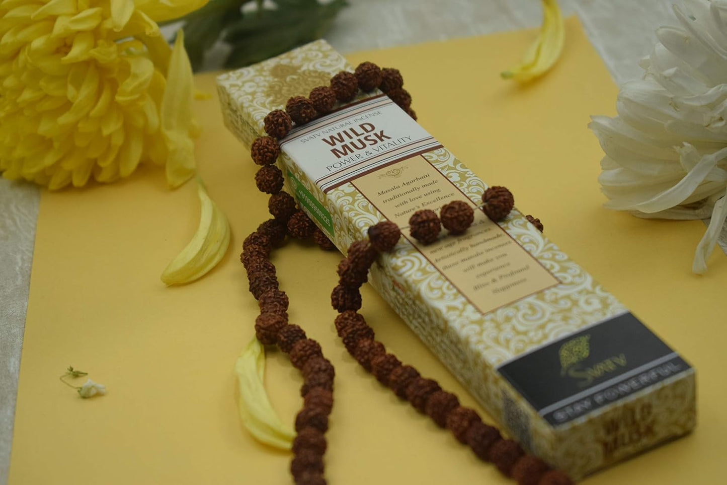 SVATV INCENSE STICK WILD MUSK 15GM (PACK OF 6)