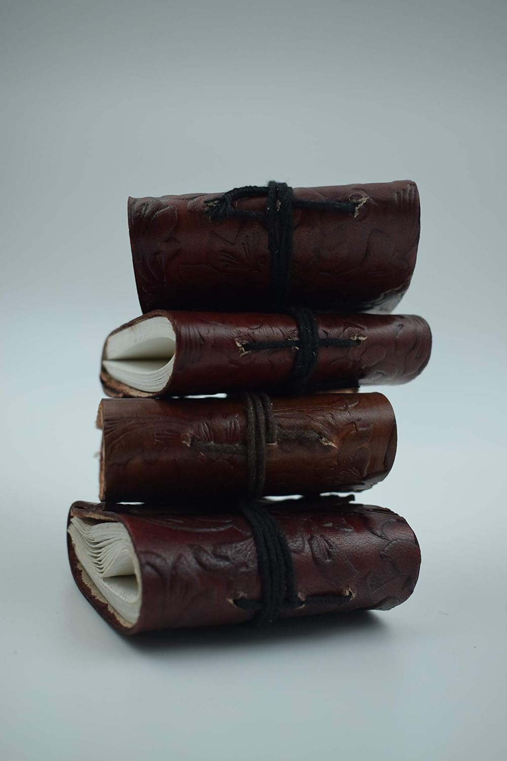 OVERDOSE Set of 4 Miniature Diary - Handcrafted Journal 3x3