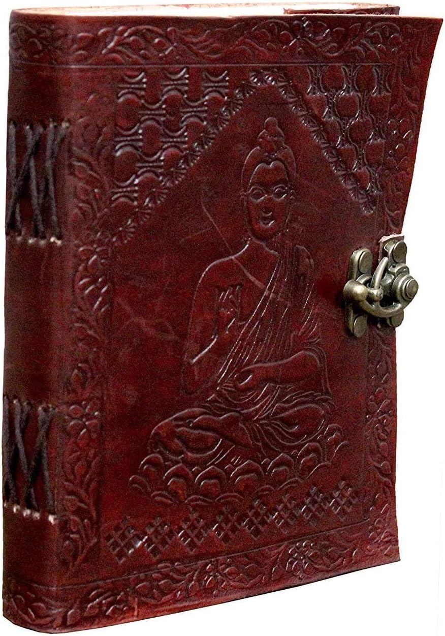 OVERDOSE Gautam Buddha Journal Notebook - Handcrafted Journal 5/7