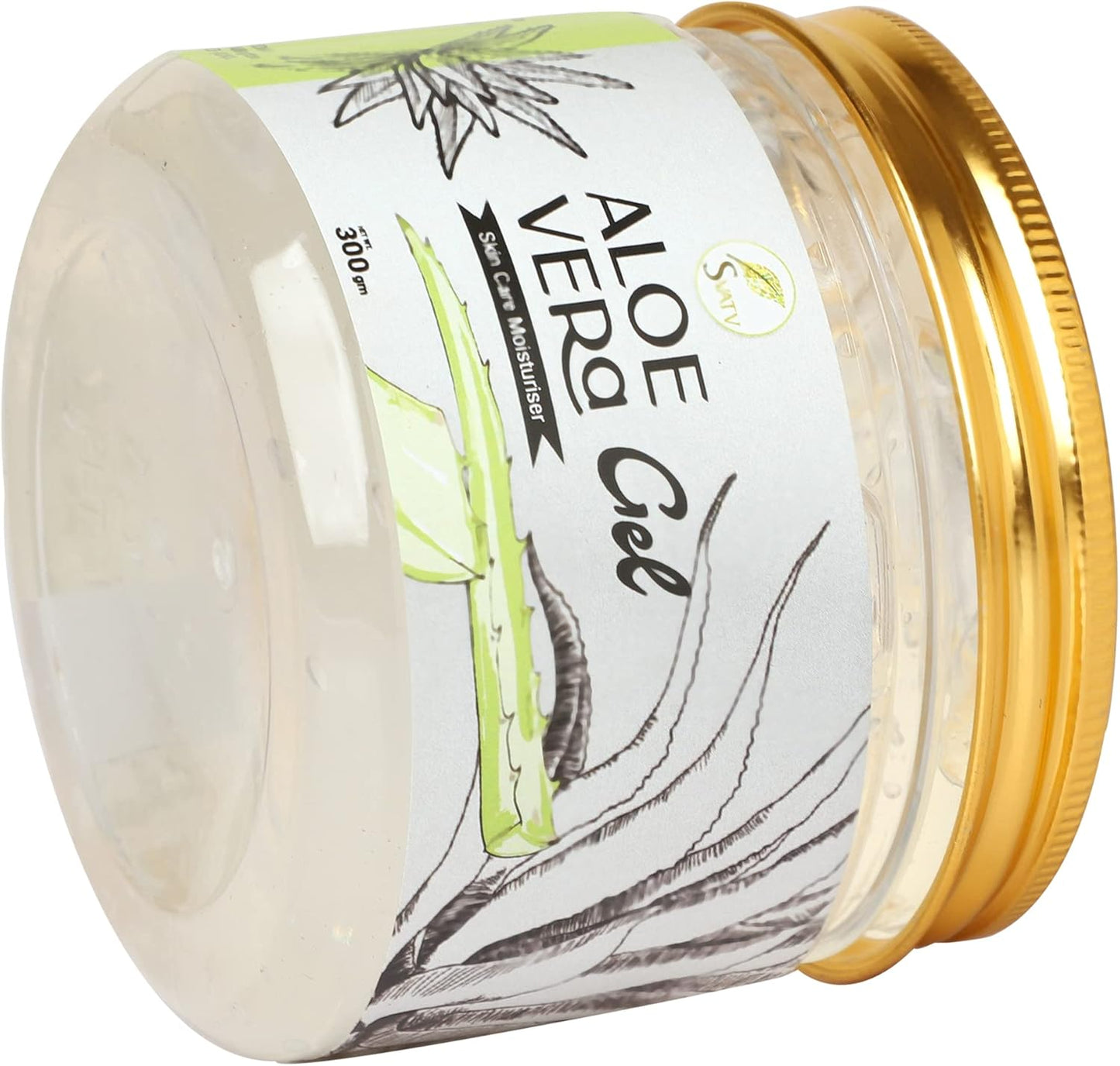 SVATV Natural Aloe Vera Gel for Skin 300gm