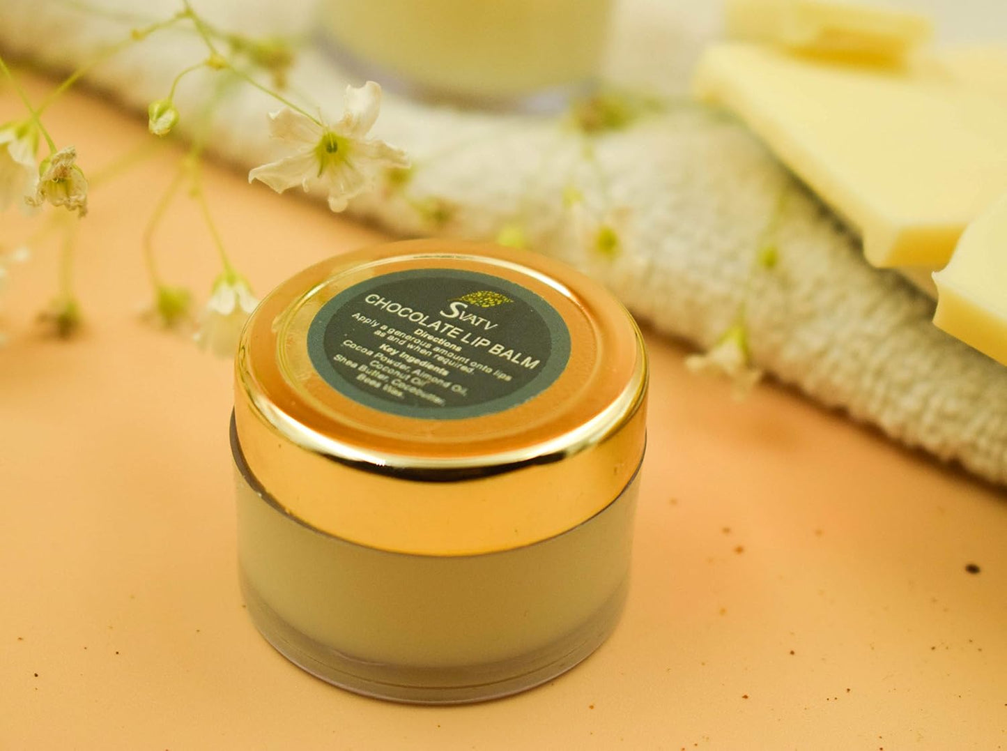 SVATV WHITE CHOCOLATE LIP BALM 15GM