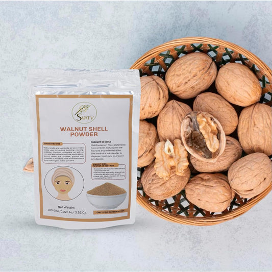 SVATV Walnut Shell Powder For Skin 100gm