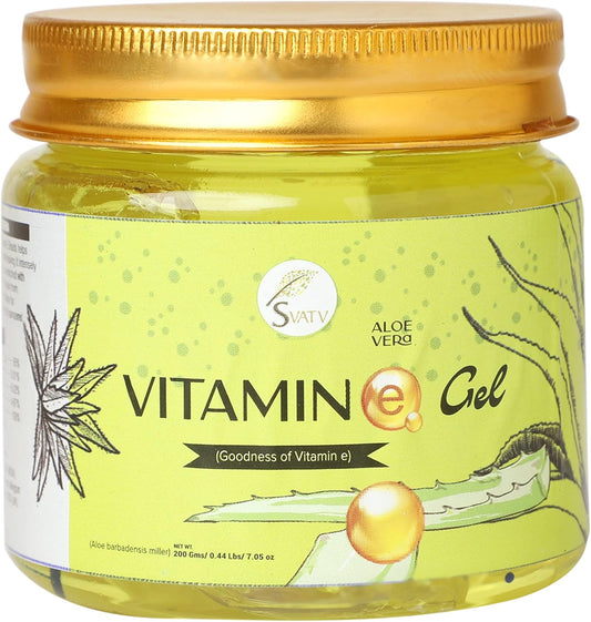 SVATV Vitamin-e Aloe Vera Gel For Skin 200gm