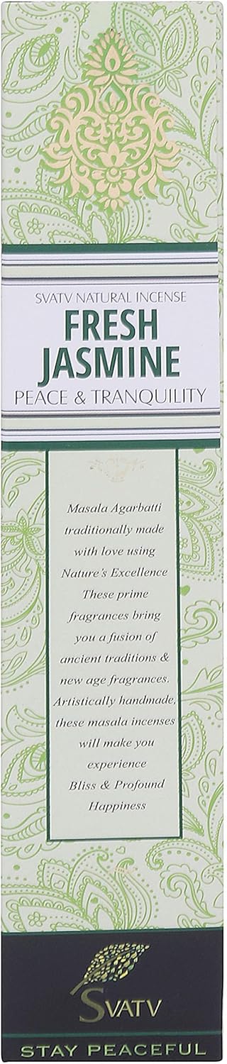 SVATV INCENSE STICK JASMINE 15GM (PACK OF 6)