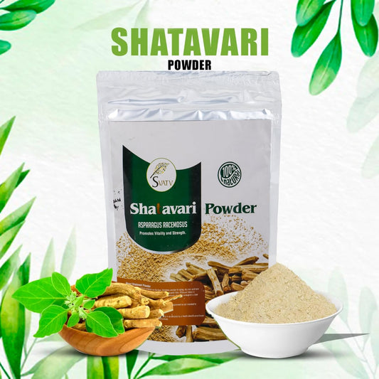 SVATV Natural Shatavari Powder 227gm (8_oZ)
