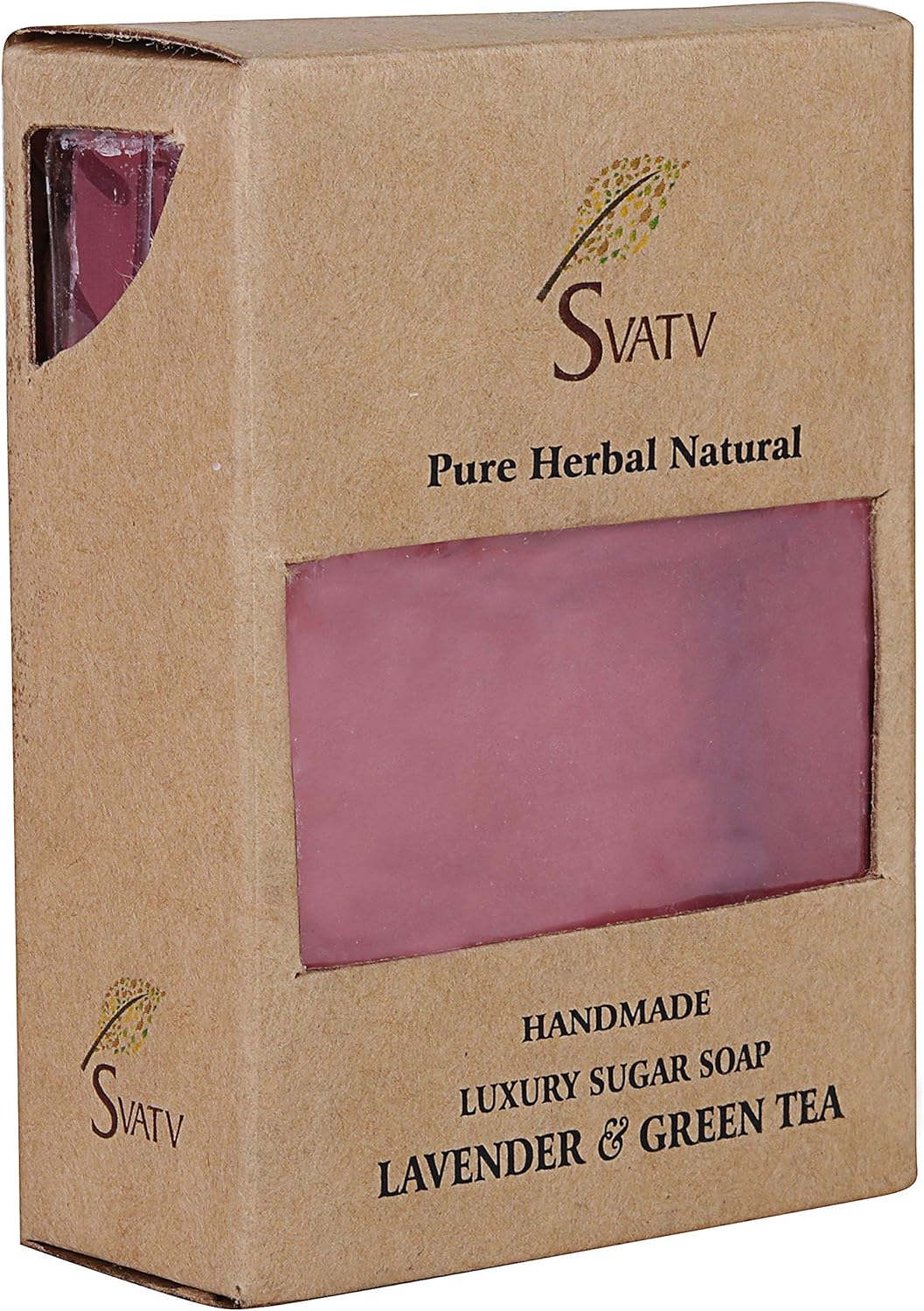 SVATV Handcrafted savon with Lavender & Green Tea 125gm