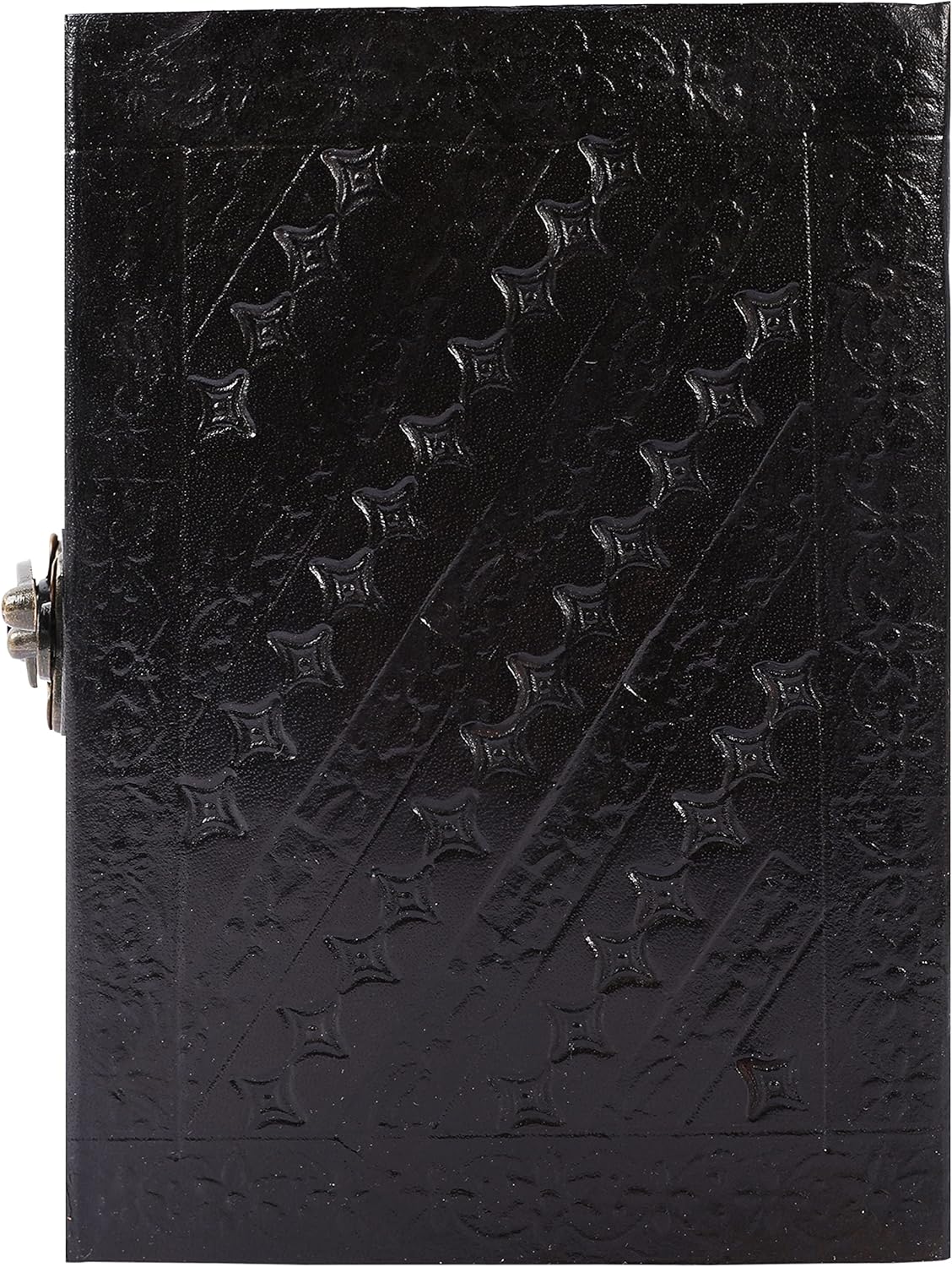 OVERDOSE Colosseum Black Leather Journal - Handmade Journal Leather 5/7
