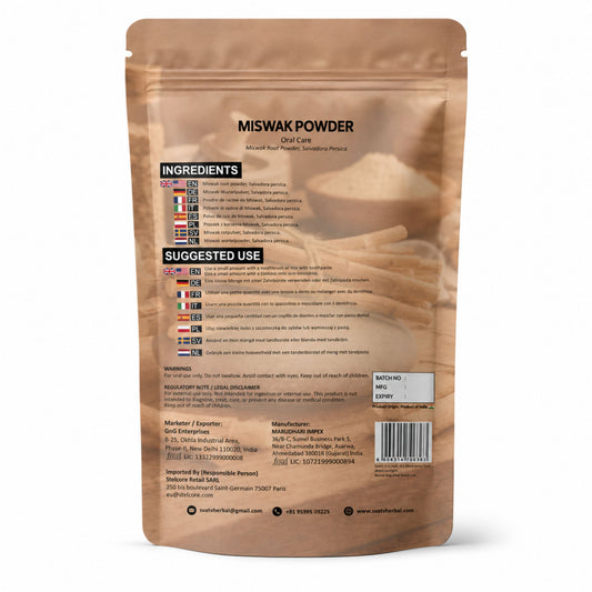SVATV Miswak Powder 227 Gram (8 Oz)