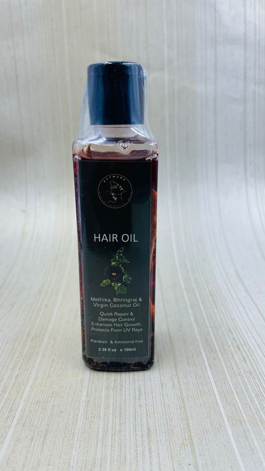 AATMANA Hair Oil with Methika, Bhringraj Virgin Coconut oil