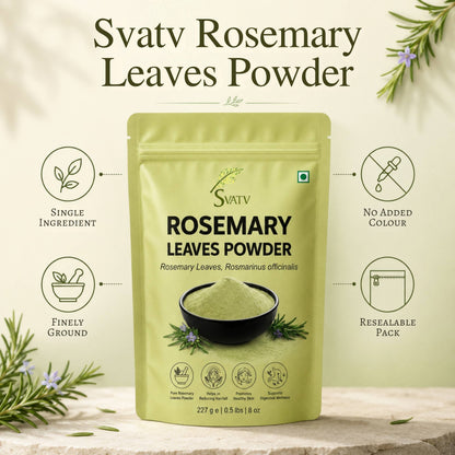 SVATV Rosemary Leaves Powder | 227gm (8_oZ)