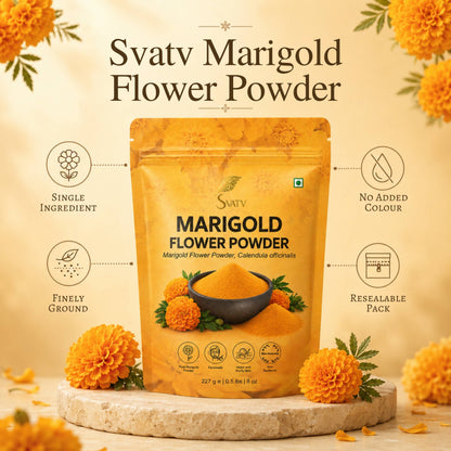 Svatv Marigold Powder - 227GM