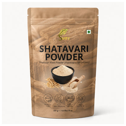 SVATV Natural Shatavari Powder 227gm (8_oZ)