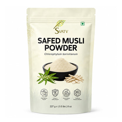 SVATV Safed Musli Powder | 227gm (8_oZ)