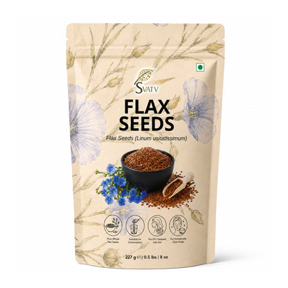 SVATV Whole Flax Seeds 227gm