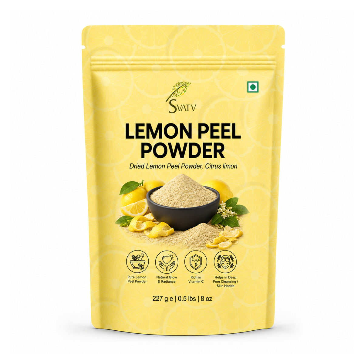 SVATV Lemon Peel Powder - 227g