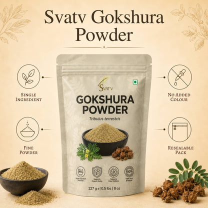 Svatv Gokshura Powder - 227GM