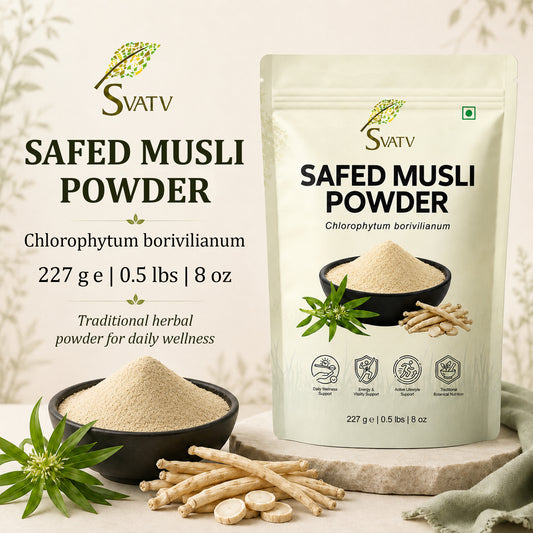 SVATV Safed Musli Powder | 227gm (8_oZ)