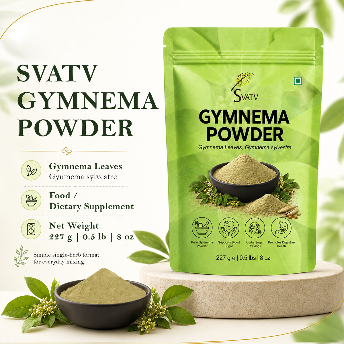 SVATV Gymnema Powder - 227GM