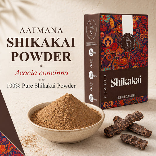 AATMANA Shikakai Powder | Natural Hair Growth | 100gm