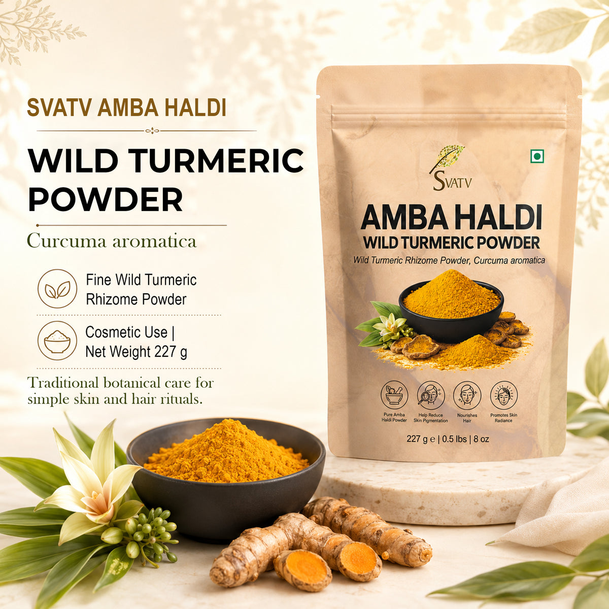SVATV Amba Haldi Powder 227gm