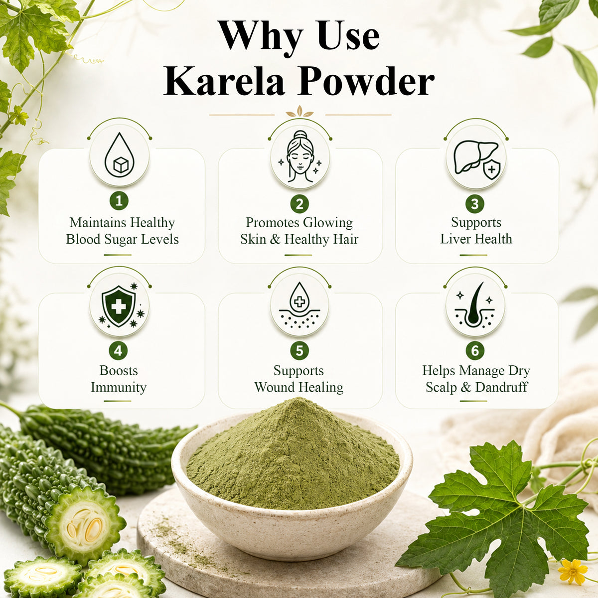 SVATV Karela Powder - 227GM