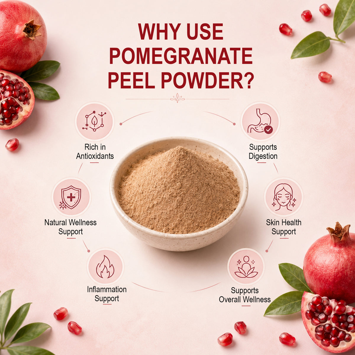SVATV Pomegranate Powder For Skin 227GM