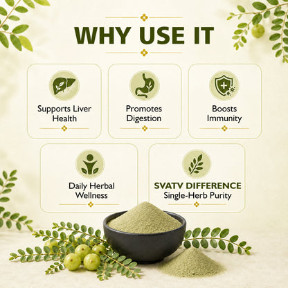 SVATV Bhumi Amla Powder - 227GM