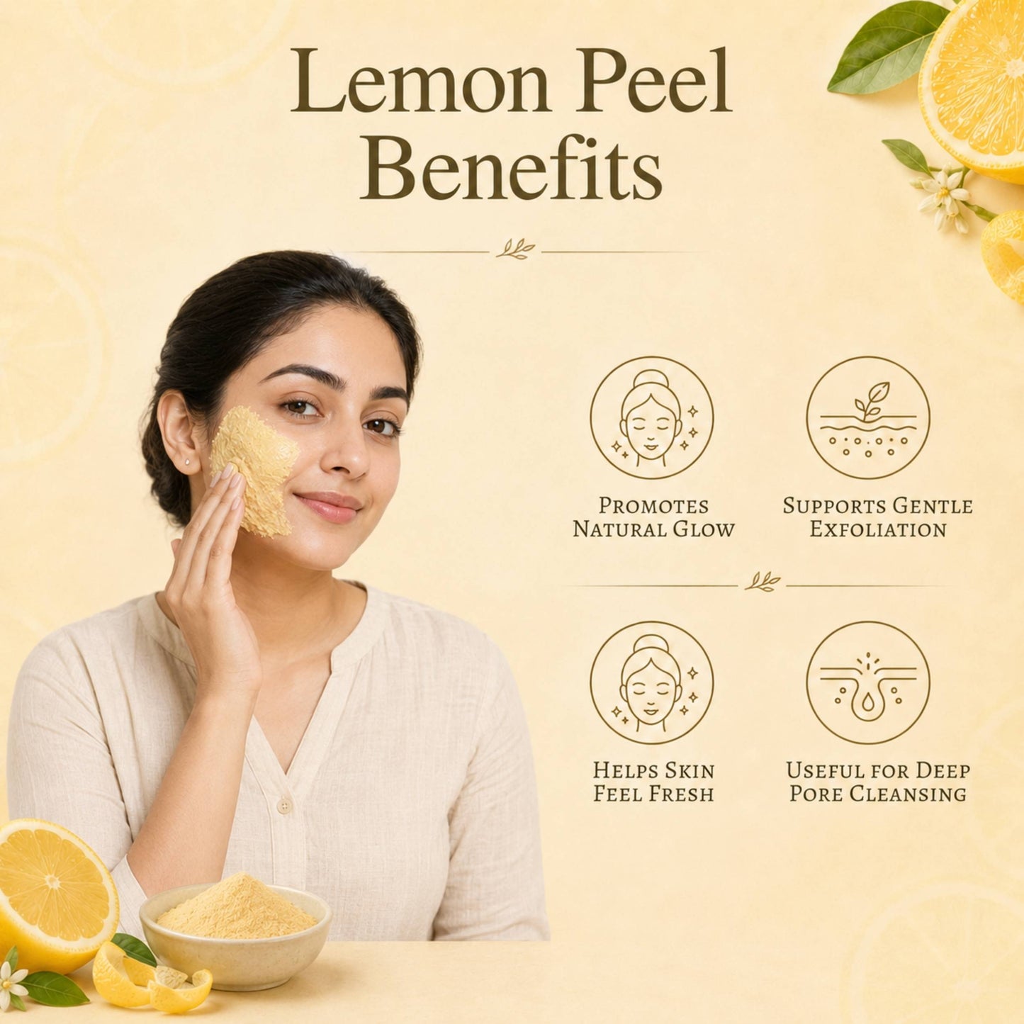 SVATV LEMON PEEL POWDER - 227g