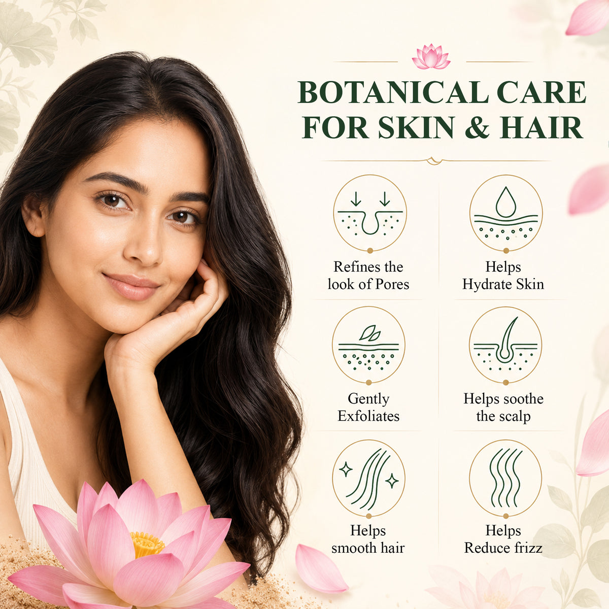 SVATV Lotus Powder 227gm For Skin