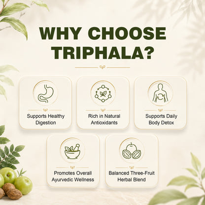 SVATV Triphala Powder 227g Formula of Amla, Haritaki & Bibhitaki – 8 Oz