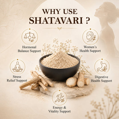 SVATV Natural Shatavari Powder 227gm (8_oZ)