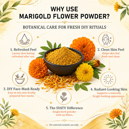 SVATV Marigold Powder - 227GM