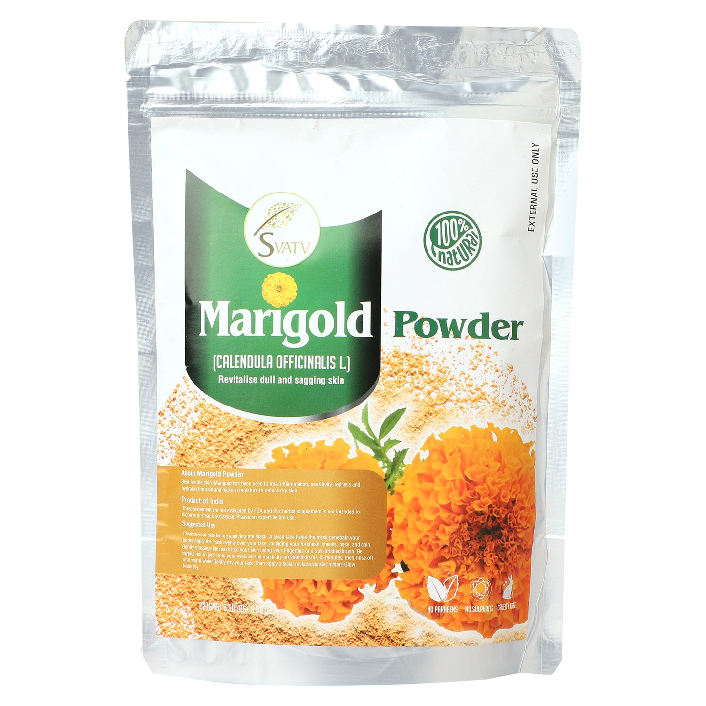 Svatv Marigold Powder - 227GM