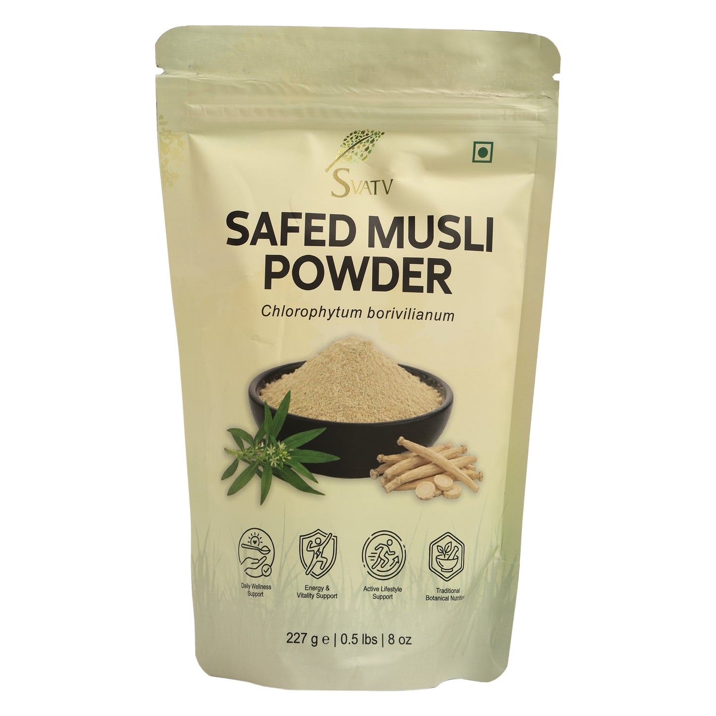 Svatv Safed Musli Powder | 227gm (8_oZ)