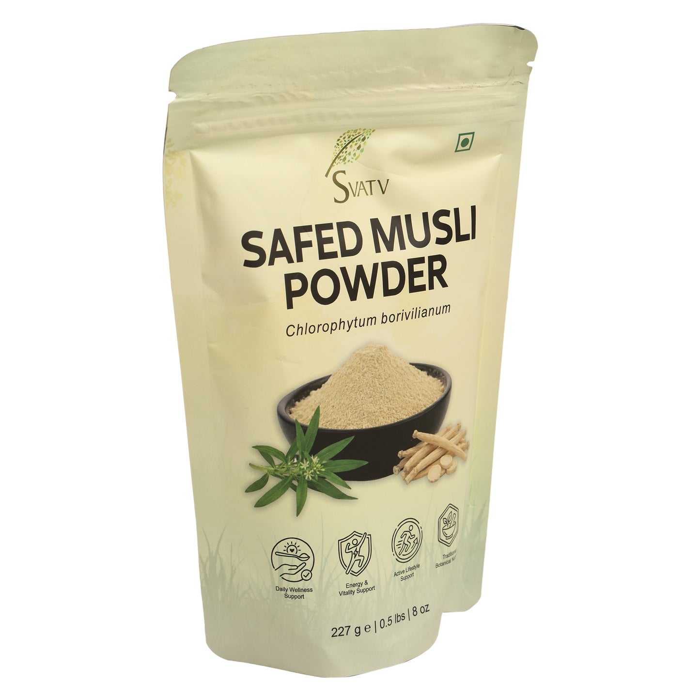 Svatv Safed Musli Powder | 227gm (8_oZ)