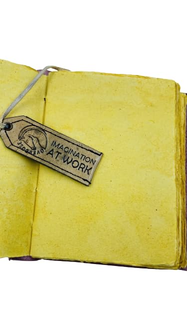 OVERDOSE Deckle Brown Leather Tree Journal 5/7