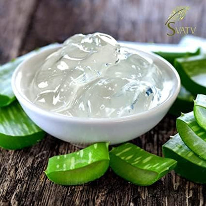 SVATV Natural Aloe Vera Gel For Skin 200gm