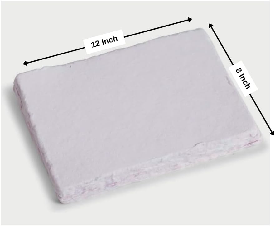 OVERDOSE White Cotton Paper - Pack of 50Sheets 6/8