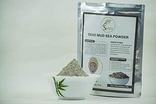SVATV Dead Sea Mud Powder l For Skin 227gm (8_oZ)