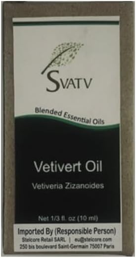 SVATV VETIVERT Essential Oil 10ml