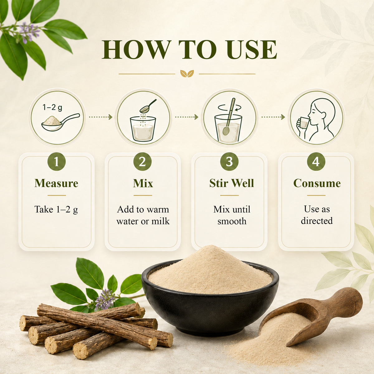 SVATV Mulethi Powder - 227GM