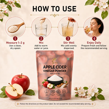 SVATV Apple Cider Vinegar Powder - 227gm