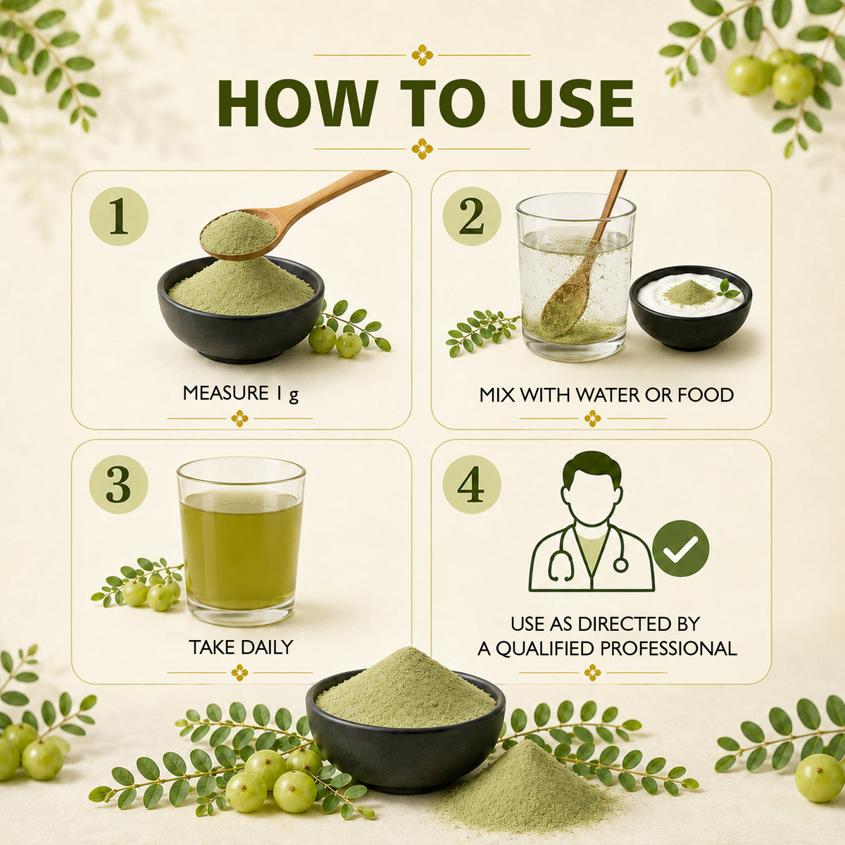 SVATV Bhumi Amla Powder - 227GM