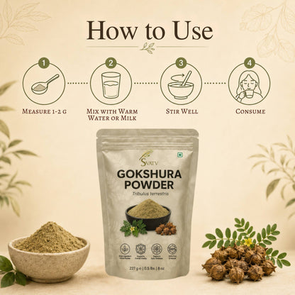 Svatv Gokshura Powder - 227GM