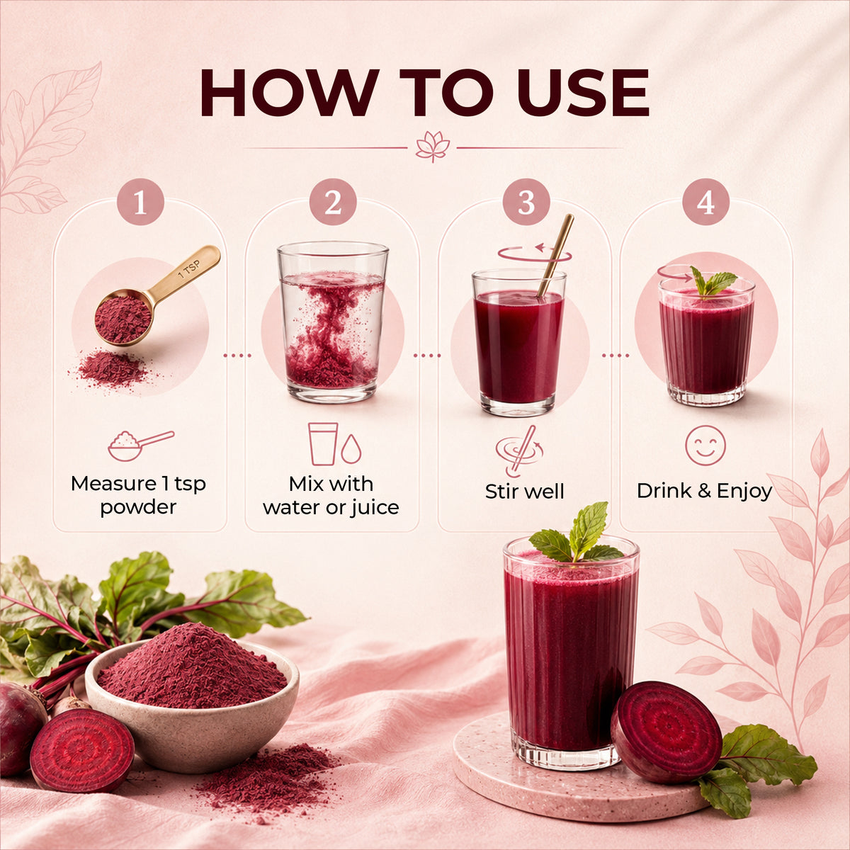 SVATV Beetroot Powder - 227GM
