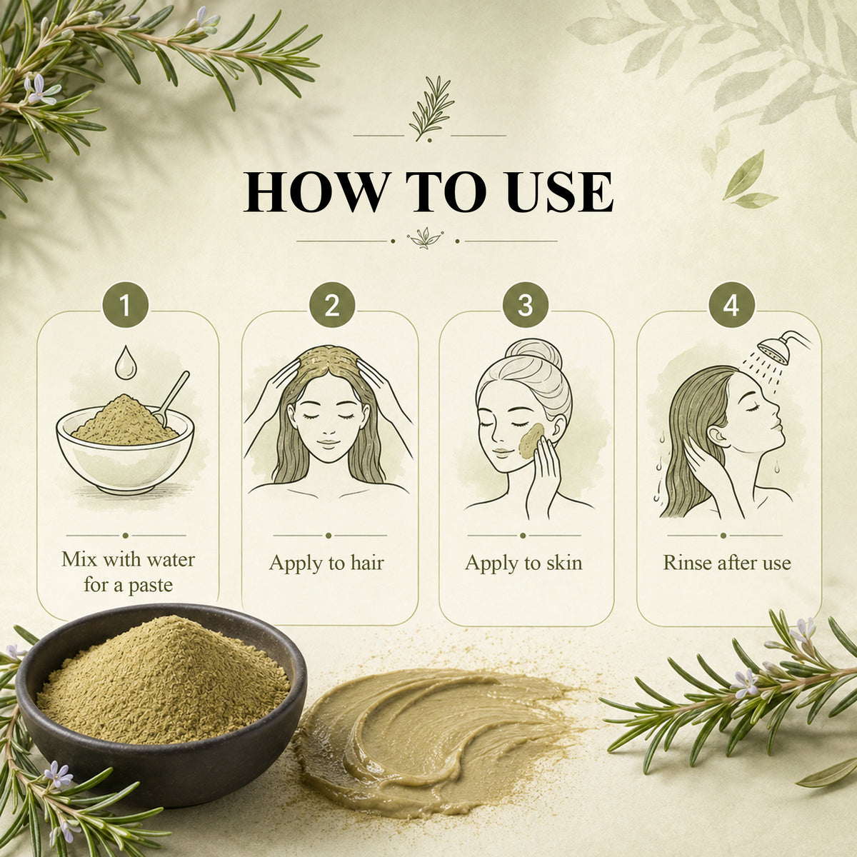 SVATV Rosemary Leaves Powder | 227gm (8_oZ)